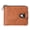 🍒 Brown_Hot#2225, variant on Men’s Vintage Leather Zipper Wallet -Short Bifold Wallet, Lock Buckle, Large Capacity Multi-Slot Card Holder, Coin Pocket, Brown Black Coffee