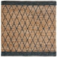thumbnail image 4 of SAFAVIEH Natural Fiber Ingram Geometric Area Rug, Natural/Black, 6' x 9', 4 of 9