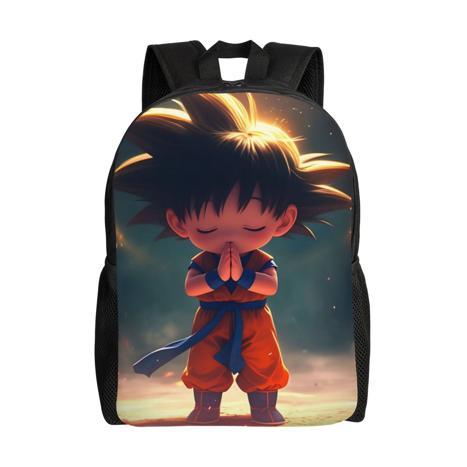 Dragon Ball Z Boys 17 Backpack with Lunchbox 5 Piece Set Walmart