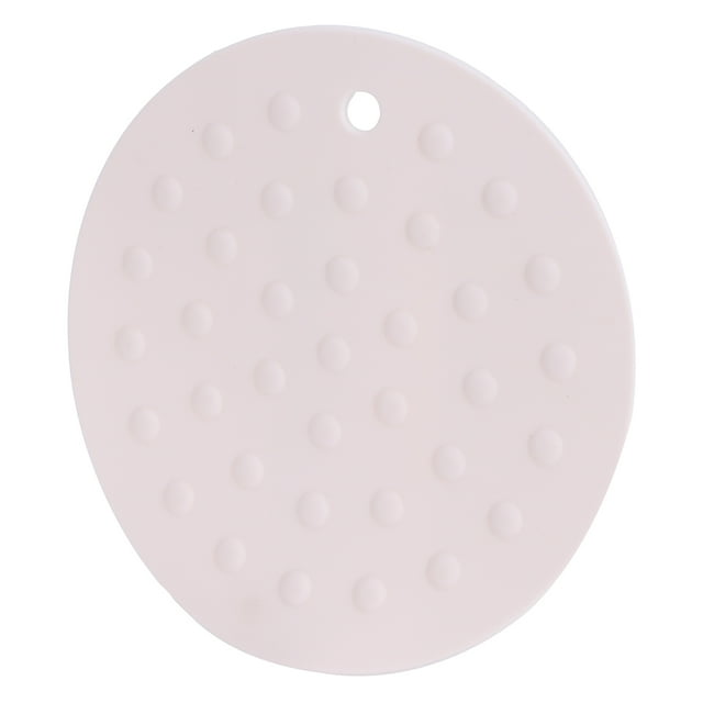 Tapis de Table, Forme Ronde en Silicone Anti Échaudage Pad Cup Mat Fonctionnalité Polyvalente
