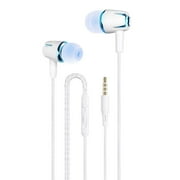 HD Microphone In-ear Earphone 3D Stereo 3D earbuds Earphone stereo Sound Wiring Earbuds Free Answer Control Earpiece