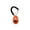 Orange, variant on Pet Training Clicker with Wrist Strap, Dog Training Clicker for Cat Bird Horse, Trainer Tool Behavior Aid, Positive Reinforcement Clicker with Loud Sound (Light Blue)