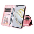 thumbnail image 4 of Funda tipo cartera GANGXUN para Huawei Nova 10 Pro , diseño girasol, cuero PU, soporte, cierre magnético, tarjetero, 4 of 5