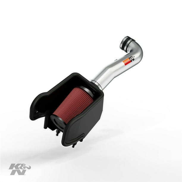K&N Cold Air Intake Kit High Performance, Guaranteed to Increase
