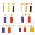 thumbnail image 4 of CIMAXIC Wooden Math Sticks for Kids Playing Assorted Color Safe Non-toxic 1 Set,5.12"X3.35"X1.57", 4 of 4