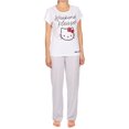 thumbnail image 1 of Hello Kitty Womens Short Sleeve Pajamas, Sizes S-XXL, 1 of 1
