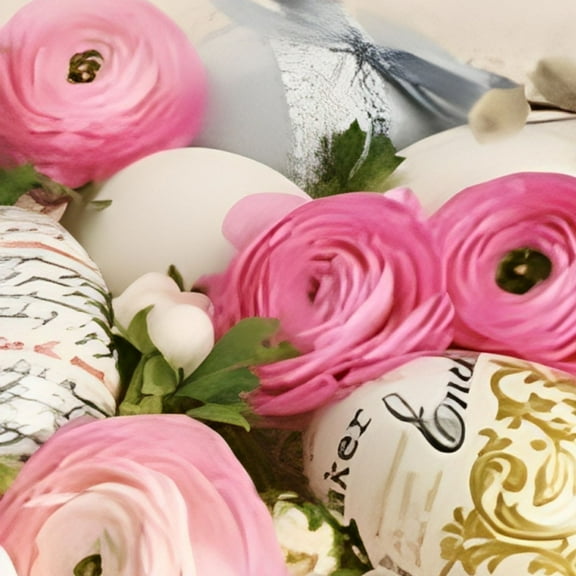 Keep Unique Floral Paper Napkins, Easter Luncheon Napkins, Assorted Color, 20/Pack