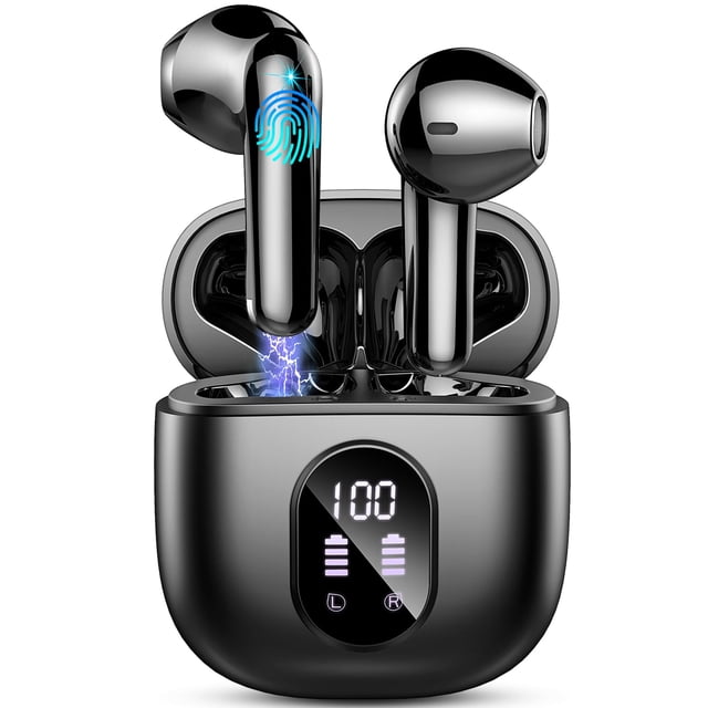 Auriculares inalámbricos Draec Bluetooth 5.3, 50 horas de reproducción