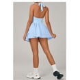 thumbnail image 4 of SKQIT Womens Tennis Dress Built in Bra and Shorts Athletic Dress Golf Outfits Workout, 4 of 7