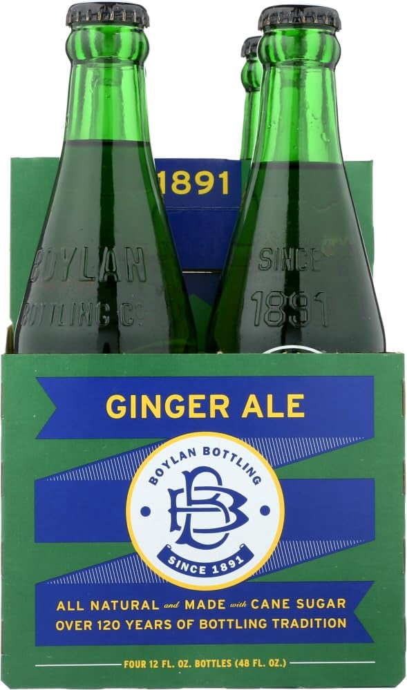 Boylan Ginger Ale, 12 Ounce (12 Glass Bottles)