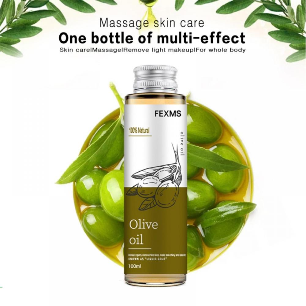 Buy 3.4oz Natural Plant Olive Body Care Oil For Dry Skin Hydrating