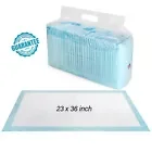 150 Disposable Incontinence Underpads 23x36 Large Quilted Bed Pads Pee Pads