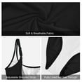 thumbnail image 4 of Womens Swimsuits One Piece Tummy Control Bathing Suit for Women Sexy Slimming Swimsuit Red S, 4 of 4