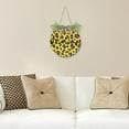 thumbnail image 6 of Sexy Leopard Print Welcome Sign for Front Door, Round Sign Hanging Welcome Sign Welcome Wreath for Farmhouse Porch Door Home Decor, 6 of 7