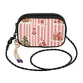 thumbnail image 2 of FORMRS Mini Crossbody Bag for Women Adjustable Rope Shoulder Casual Phone Purse, White Gingerbread Houses, 2 of 7