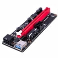 thumbnail image 3 of Graflsoa PCIe 16X Riser Card with USB 3.0 Cable, 4PIN & 6PIN GPU Adapter, Multi-Color Options for PC Expansion, Compact Design for All Chassis, 3 of 5