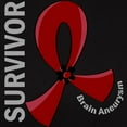 thumbnail image 3 of CafePress - Brain Aneurysm Survivor 12 Women's Dark T Shirt - Women's Traditional Fit Dark T-Shirt, 3 of 4