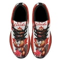 thumbnail image 2 of Happy Canada Day Beaver Shoes Sneakers Black Size 8, 2 of 7
