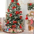 thumbnail image 4 of Christmas Tree Skirt Christmas Decoration Tree Skirt Christmas Tree Decoration Ornaments, 4 of 6