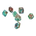 thumbnail image 2 of Dados Poliédricos, Dados Para Juegos Fácil De Rodar Anti Oxidación Resistente Al Desgaste Impermeable 7 Piezas Para Juegos De Mesa ANGGREK AI2013, 2 of 8