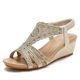 thumbnail image 4 of XIHAHA moda chica ligera Mujer al aire libre verano Mujer zapato sandalias cuñas Peep Toe zapatos de Mujer playa comodidad zapatos elegantes, 4 of 5