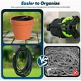 thumbnail image 6 of Garden Hose 50ft, Non-Expanding, Lightweight, Leak-Proof Metal interface, No-Knots, Portable, Wear-Resistant, Sturdy, Flexible, 3/4GHT, Water Hose for Yard, Garden, 6 of 6