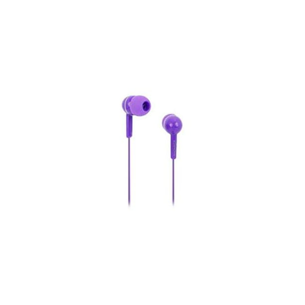 Purple Comfortable in Ear Silicone Earbuds