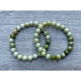 thumbnail image 6 of Chinese Jade Crystal Bead Bracelet 8mm, Genuine Chinese Jade Stretch Gemstone Bracelet, Healing Crystal Bracelet Bead Bracelet, Gift for Men & Women, 6 of 6