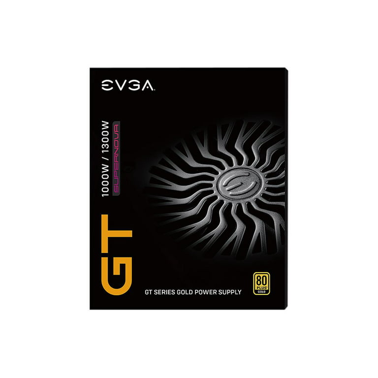 Evga - Alimentation EVGA 1000 GT Supernova - 1000W - Or 80 Plus -  Alimentation modulaire - Rue du Commerce