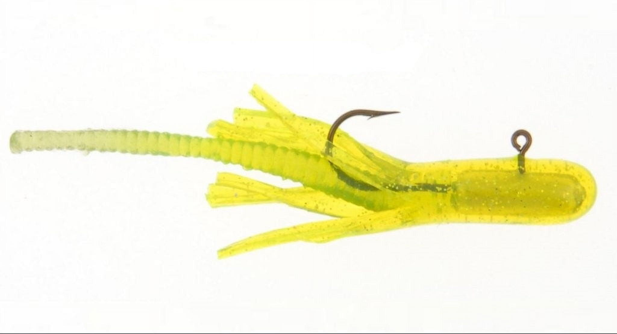 PowerBait Pre-Rigged Atomic Teasers Soft Bait 1/16 oz Size,  Pearl, Per 3 1240002