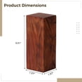 thumbnail image 5 of Desert Ironwood Block, 5.5 inch High Density Burl Wood Blank for Knife Handles Scales, for Woodworking, 5 of 5