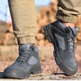 thumbnail image 5 of AUXDIQ Safety Trainers Men Women Steel Toe Cap Work Shoes Comfy Construction Industrial Sneakers, 5 of 6