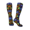 thumbnail image 4 of Balery Colorful Floral Fun Novelty Socks Men'S Women'S Crew Socks Funny Crazy Novelty Socks Quirky And Cool Socks, 4 of 9