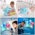 thumbnail image 5 of Hweilai One blue five-pointed star plush sensory toy, 5 of 5