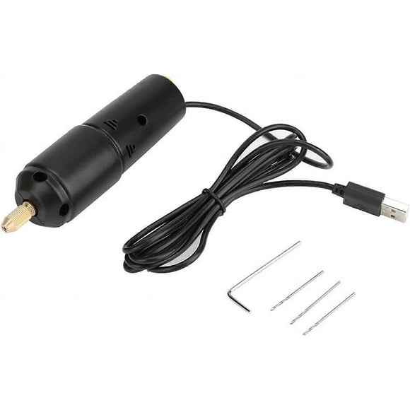 Portable Electric Drill,Mini Drill Kit, DC 5V Compact Micro USB Drill