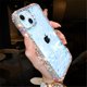 thumbnail image 1 of Funda de silicona transparente para iPhone, carcasa de lujo con purpurina, Diamante brillante, suave, para iPhone 14, 13, 12 Pro Max, 11, XS, XR, 7, 8 Plus, SE 3 Fivean unisex, 1 of 2