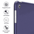 thumbnail image 2 of Case for iPad 9.7'' 2018 iPad 6th Generation Case / 2017 iPad 5th Generation Case-Ultra Slim Lightweight Stand Case with Back Cover(Auto Sleep/Wake) NAVY BLUE, 2 of 8