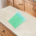 thumbnail image 5 of Unique Bargains 50 Pcs Pineapple Shape Eyelash Brush for Bathroom Light Green Plastic Silicone, 5 of 5