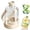 White, variant on Multifunctional Transparent Water Bottle Ice Maker with Ice Tray,2 in 1 Ice Cube Bottle,Portable Silicone Cube Cup,For Outdoor Travel Camping Home and Office (White)