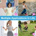 thumbnail image 3 of NAISHIER 6Pcs Jump Rope For Kids, Soft Beaded Jump Rope, Adjustable Length Tangle-Free Segmented Soft Beaded Skipping Rope，for Women, Men and Kids Keeping Fit, Workout and Weight Loss, 3 of 7