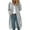 Gray, variant on Fuzzy Fleece Jacket for Women 2024 Winter Coat Oversized Sherpa Cardigan Outwear Fur Warm Shagy Teddy Coats with Hood (Sky Blue,M)