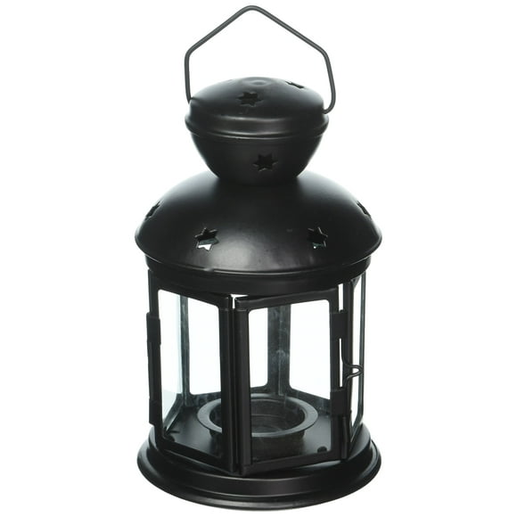 KOEHLER Black Colonial Candle Lamp 5" x 9 1/2"