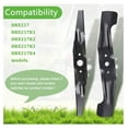 thumbnail image 2 of 72531-VH7-000 & 72511-VH7-000 Lawn Mower Blade Set for HRX217, HRX217K1, HRX217K2, HRX217K3, HRX217K4 Mower 21" MicroCut Twin Blade Set, 2 of 7