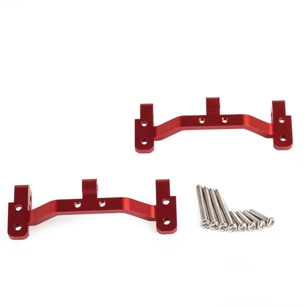 Vogacara 2 piezas Servos de dirección Asiento Cambio directo Instalación práctica Diseño único Pragmatic RC Modelo Estabilidad Reemplazo para D90 Kits de construcción modelo Rojo Vogacara FN001319-03