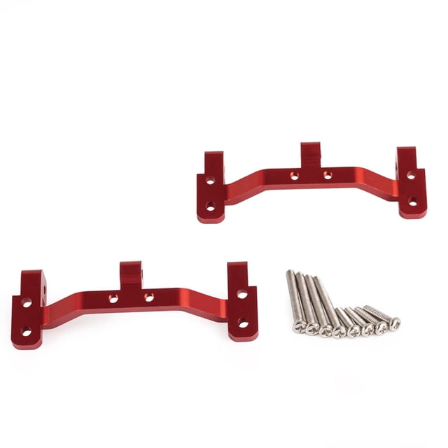 Vogacara 2 piezas Servos de dirección Asiento Cambio directo Instalación práctica Diseño único Pragmatic RC Modelo Estabilidad Reemplazo para D90 Kits de construcción modelo Rojo Vogacara FN001319-03