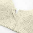 thumbnail image 4 of Njagoc3 Womens Style Bra Plus Size No Steel Ring Bra Front Button Bra Daily Bra, 4 of 5