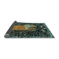 thumbnail image 2 of Ahgly Company Indoor Round Animal Light Blue Traditional Area Rugs, 8' Round, 2 of 4