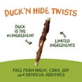thumbnail image 5 of Pet 'n Shape Hide Twists – Duck Wrapped Rawhide Dog Treats - Small Twist - 1 Pound, 5 of 10