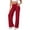 Red, variant on Wide Leg Legging For Women Elastic High Waist Stretchy Athletic Trouser Fall Casual Workout Yoga Activewear Pants