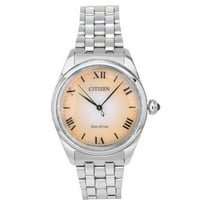 Citizen L Stainless Steel Copper Dial Eco-Drive EM1140-80X Women's Watch